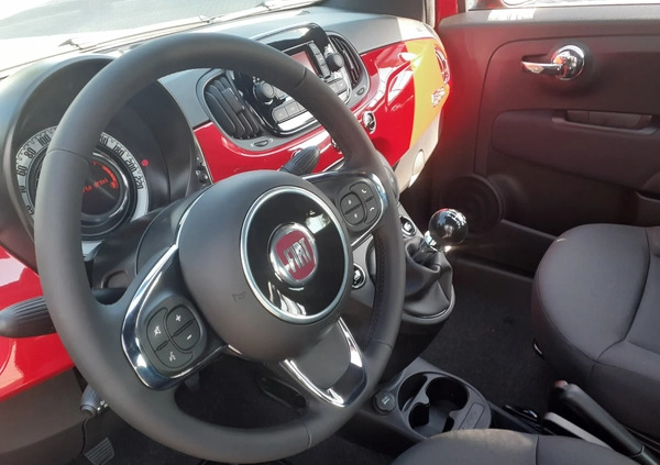 Fiat 500 cena 68000 przebieg: 2, rok produkcji 2023 z Łódź małe 56